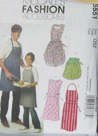 MISSES MENS CHILDRENS BOYS AND GIRLS APRONS
