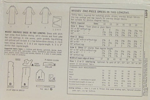 MISSES DRESS