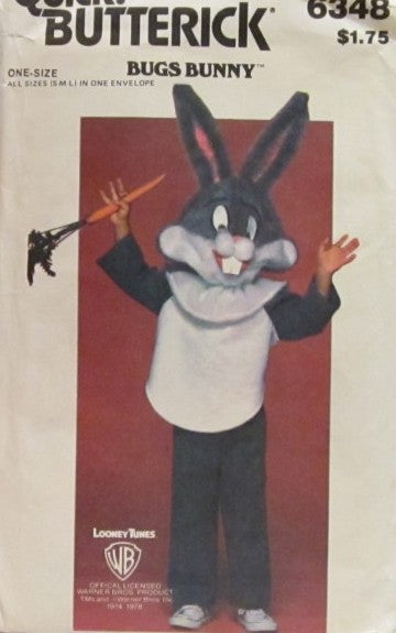 CHILDRENS COSTUMES AND MASK BUGS BUNNY TM