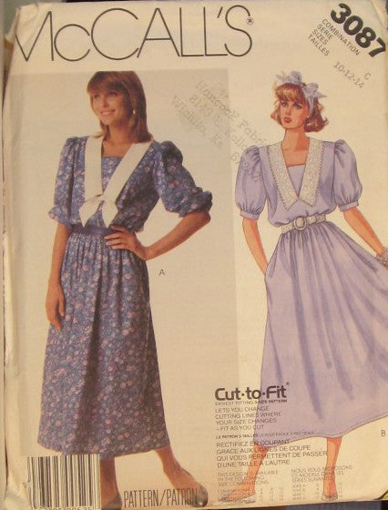 MISSES' DRESS AND BELT