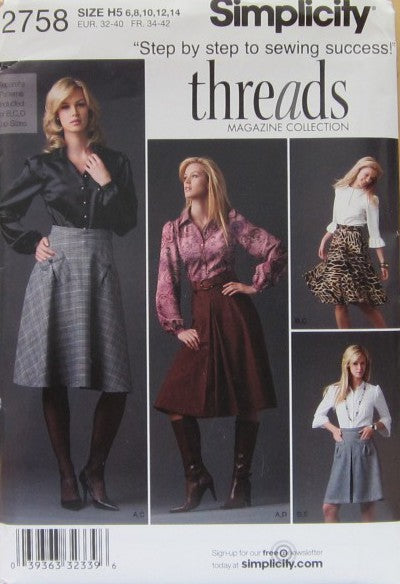 MISSES PLEATED SKIRT IN TWO LENGTHS HALF CIRCLE SKIRT AND SHIRT