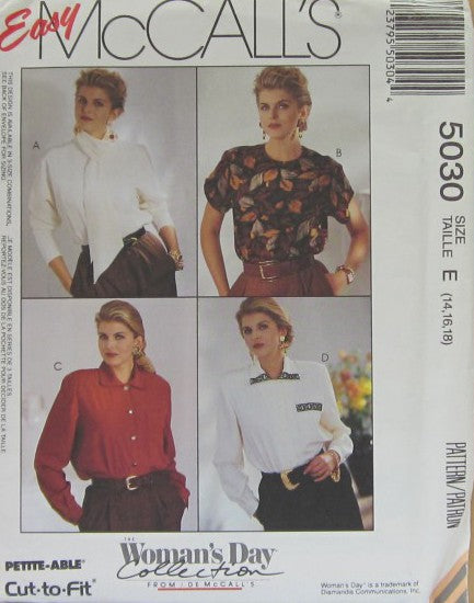 MISSES BLOUSE AND SCARF