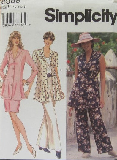 MISSES'/MISS PETITE PANTS, SKIRT AND TOP