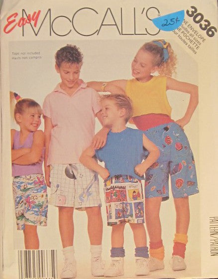 CHILDRENS BOY ANS GIRLS SHORT