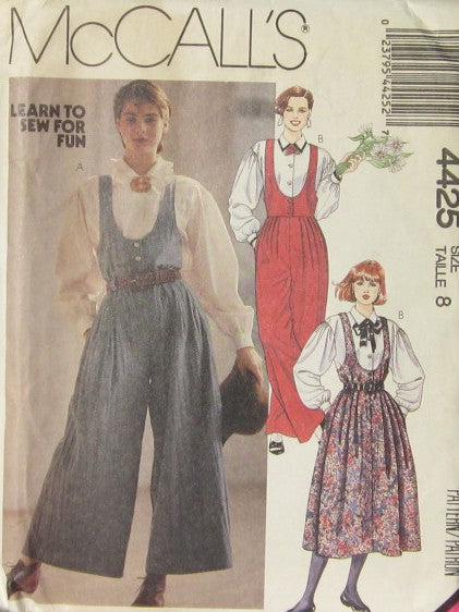 MISSES JUMPSUIT JUMPER AND BLOUSE