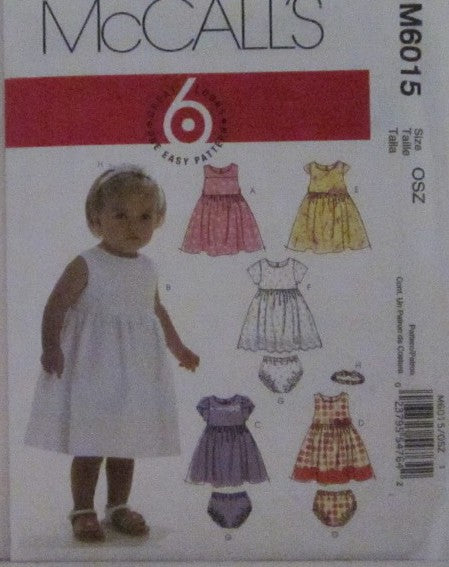 INFANTS LINED DRESSES PANTIES AND HEADBAND