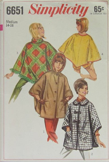SET OF PONCHOS
