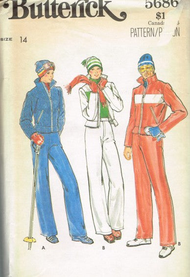 MISSES' JACKET AND DETACHABLE PANTS