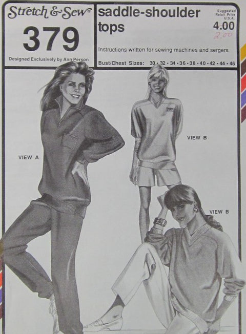 SADDLE-SHOULDER TOPS