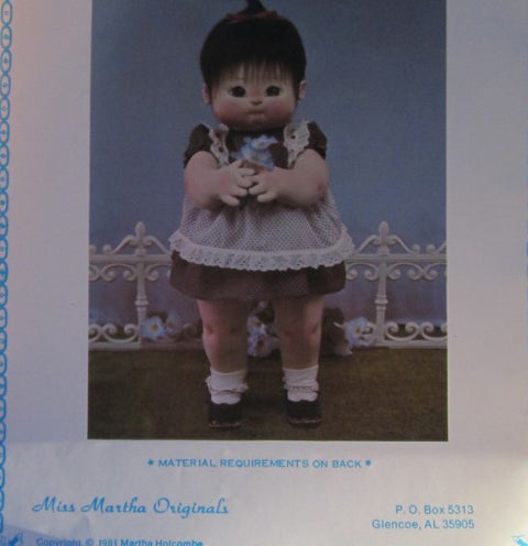 SOFT SCULPTURE DOLL PATTEERN