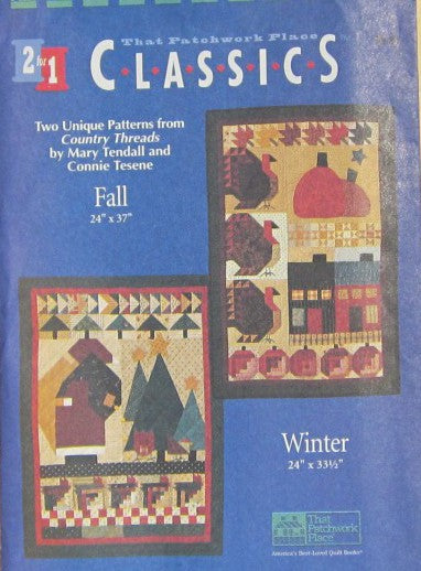 FALL AND WINTER WALL QUILT