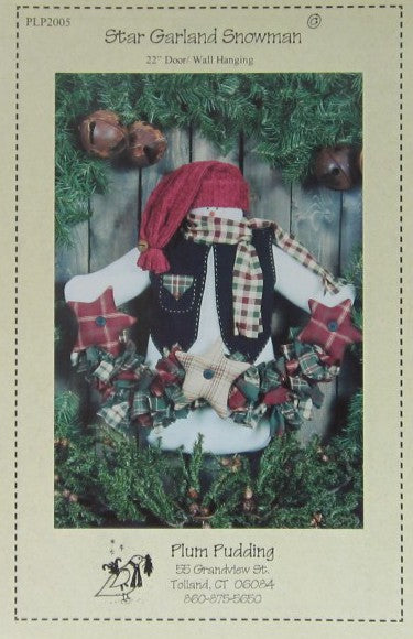STAR GARLAND SNOWMAN