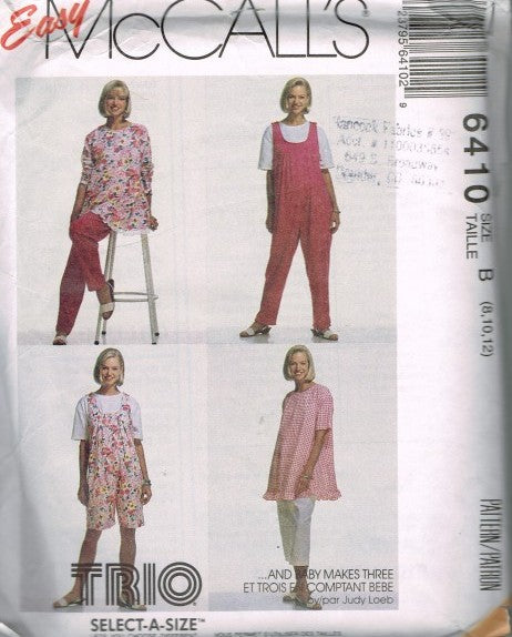 MATERNITY TUNIC JUMPSUIT IN TWO LENGTHS AND PANTS IN TWO
