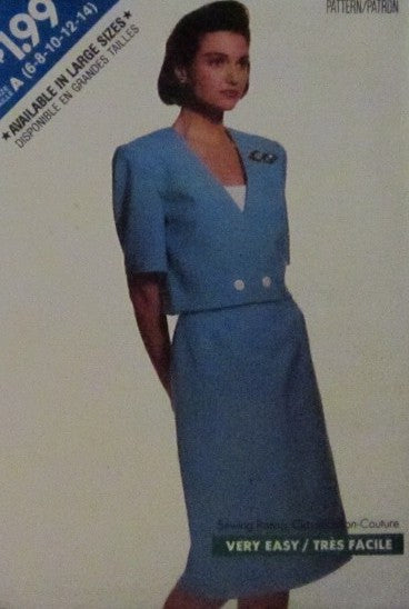 MISSES/MISSES PETITE JACKET AND SKIRT