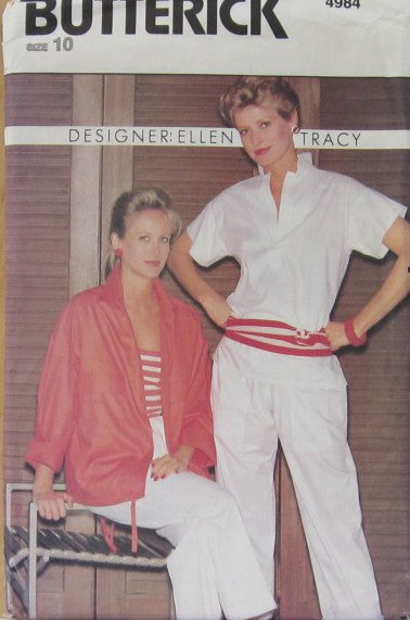 MISSES JACKET TOP AND PANTS