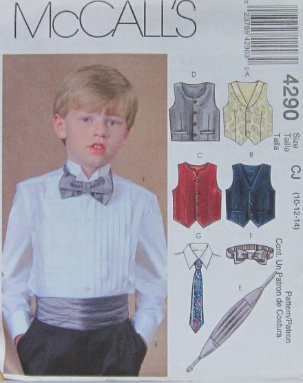 CHILDRENS BOYS LINED VESTS CUMMERBUND BOW TIE AND NECK TIE