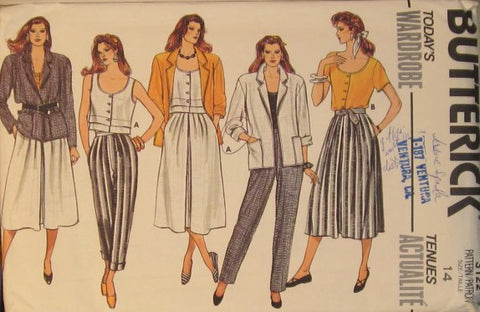 MISSES JACKET, SKIRT, PANTS & TOP