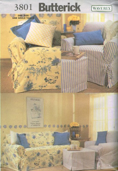 SLIPCOVERS AND PILLOWS