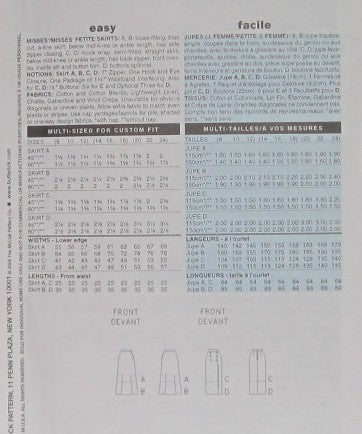 MISSES/MISSES PETITE SKIRTS