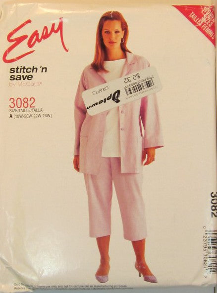 SHIRT ,TOP , AND PULL-ON CAPRI PANTS