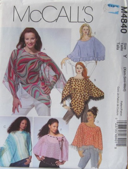 MISSES PONCHOS AND CAPELETS