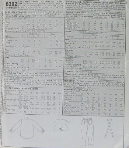 CHILDRENS AND BOYS BEST SHIRT PANTS AND TIE