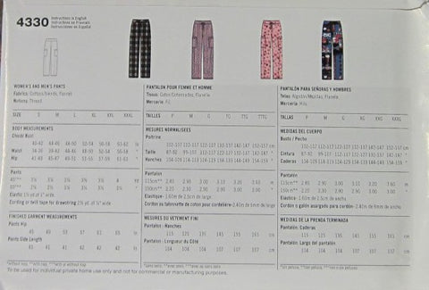WOMENS AND MENS PANTS