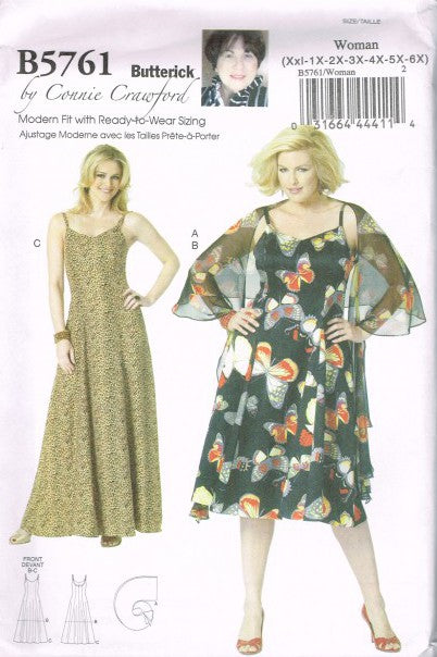 MISSES'/WOMEN'S WRAP AND DRESS