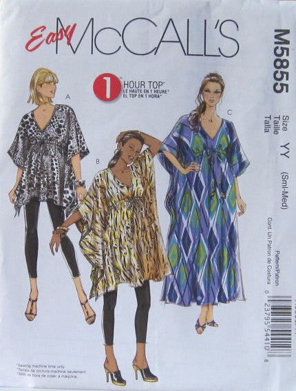 MISSES TOP TUNIC AND CAFTAN