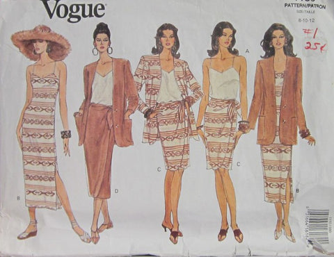 MISSES JACKET TOP AND SKIRT