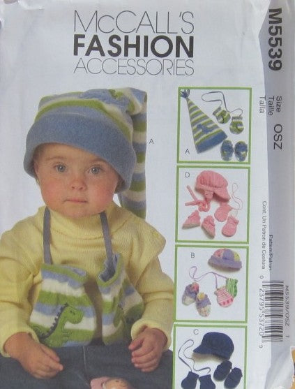 INFANTS' AND TODDLERS' HATS, MITTENS AND BOOTIES