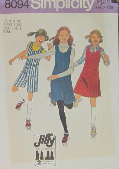 GIRLS JUMPER AND CULOTTE JUMPER