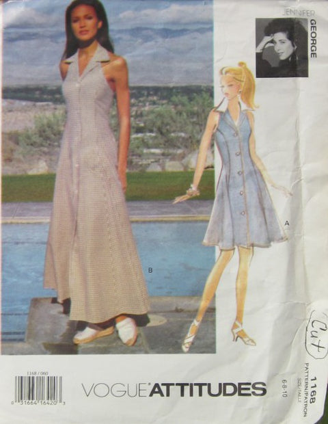 MISSES' DRESS (CUT)