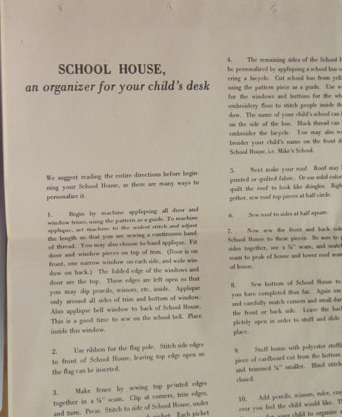 SCHOOLHOUSE