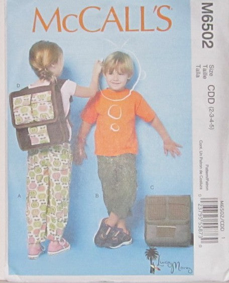 cHILDRENS/BOYS/GIRLS PANT BACKPAC