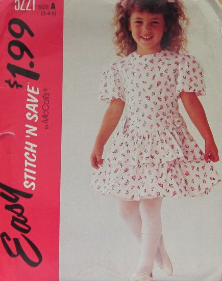 CHILDREN'S DRESS TORN
