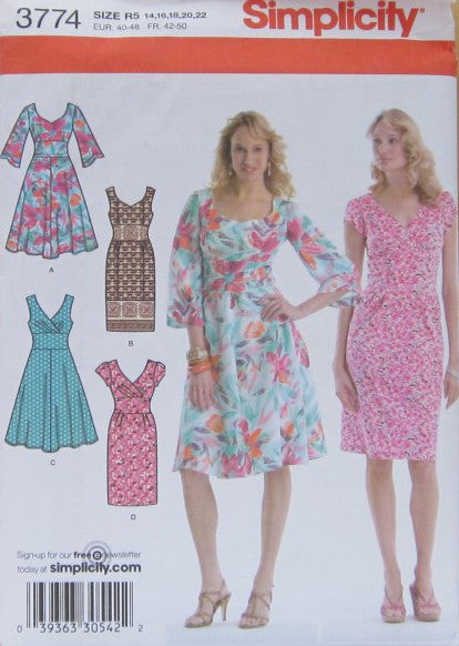 MISSES' DRESS WITH BODICE AND SKIRT VARIATIONS