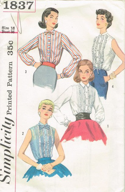 JUNIOR MISSES' AND MISSES' BLOUSE