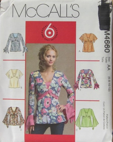MISSES TOPS SEMI-FITTED