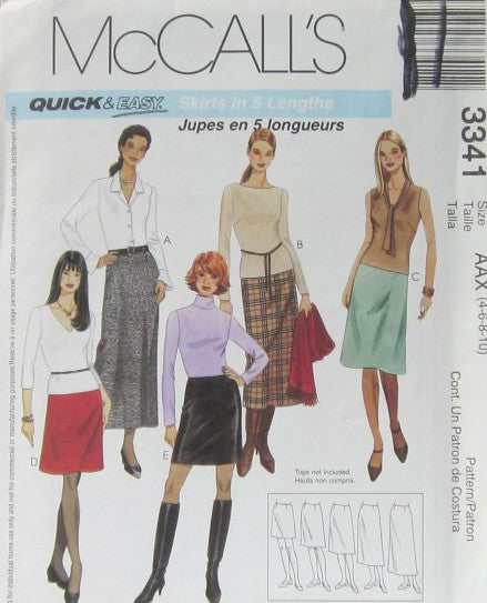 MISSES' A-LINE SKIRTS IN FIVE LENGTHS
