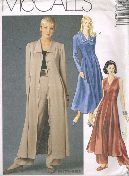 MISSES' DRESS AND PULL-ON PANTS