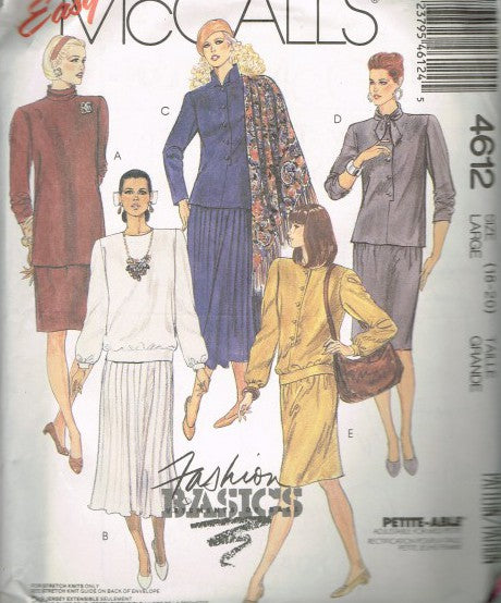 MISSES' TWO-PIECE DRESSES AND SCARF