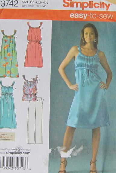 MISSES/MISS PETITE DRESS OR TUNIC AND PANTS