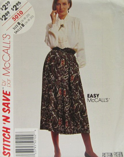 MISSES BLOUSE JABOT AND SKIRT