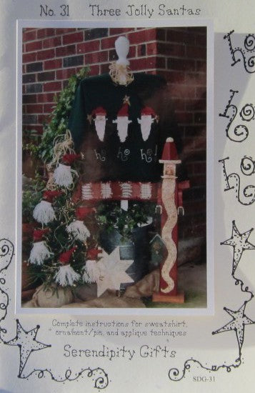 THREE JOLLY SANTAS