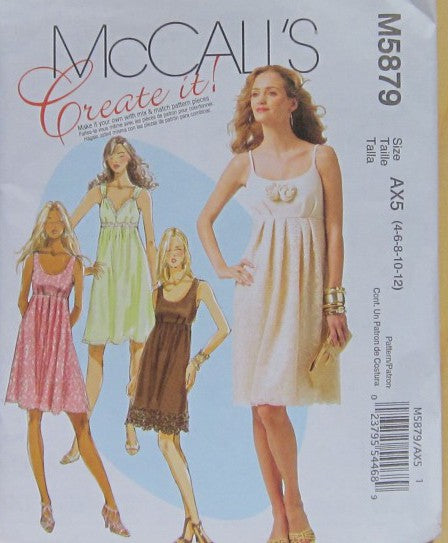 MISSES' LINED DRESSES