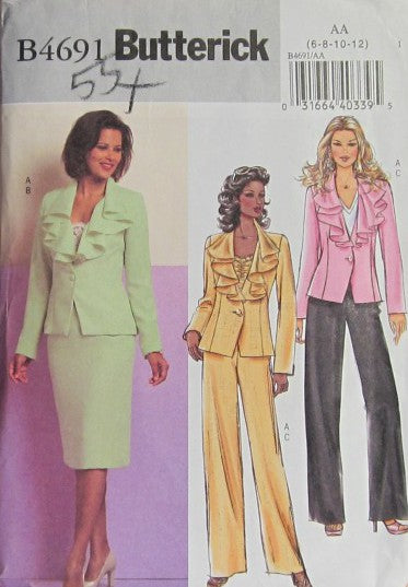 MISSES JACKET SKIRT AND PANTS