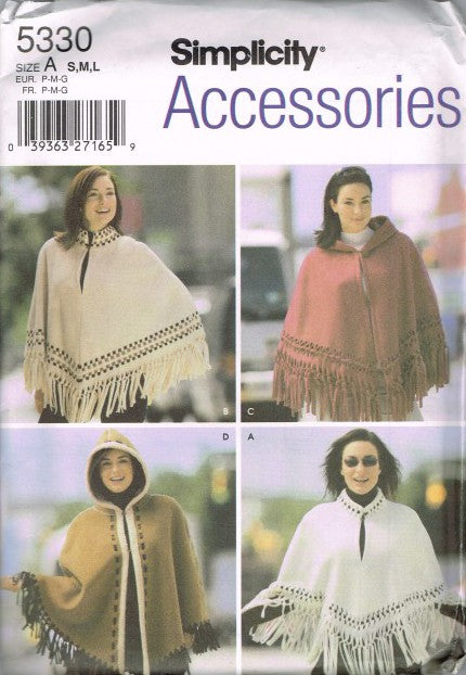 MISSES' CAPES AND PONCHOS