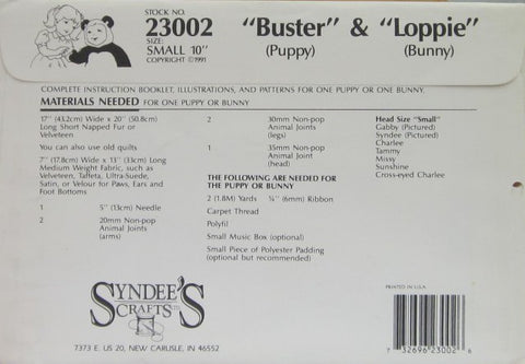 BUSTER AND LOPPIE