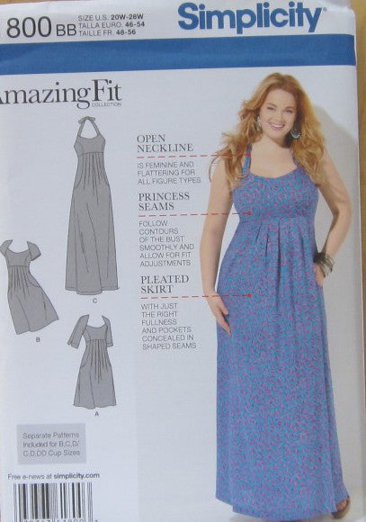 MISSES/WOMENS DRESS IN TWO LENGTHS